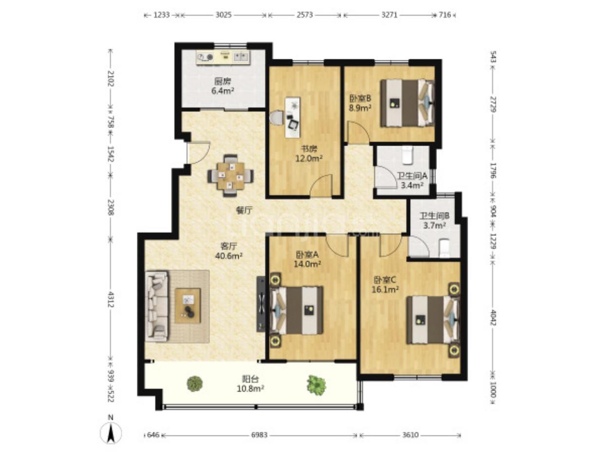 高新區小學西邊